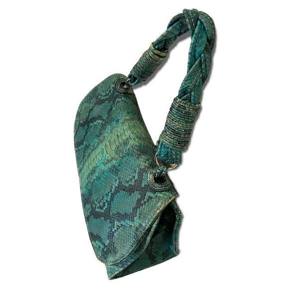 ❤️SOLD❤️Diego Rocha Python Custom Made Handbag - Picture 3 of 13